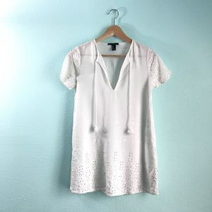 Forever 21 White Beach Coverup