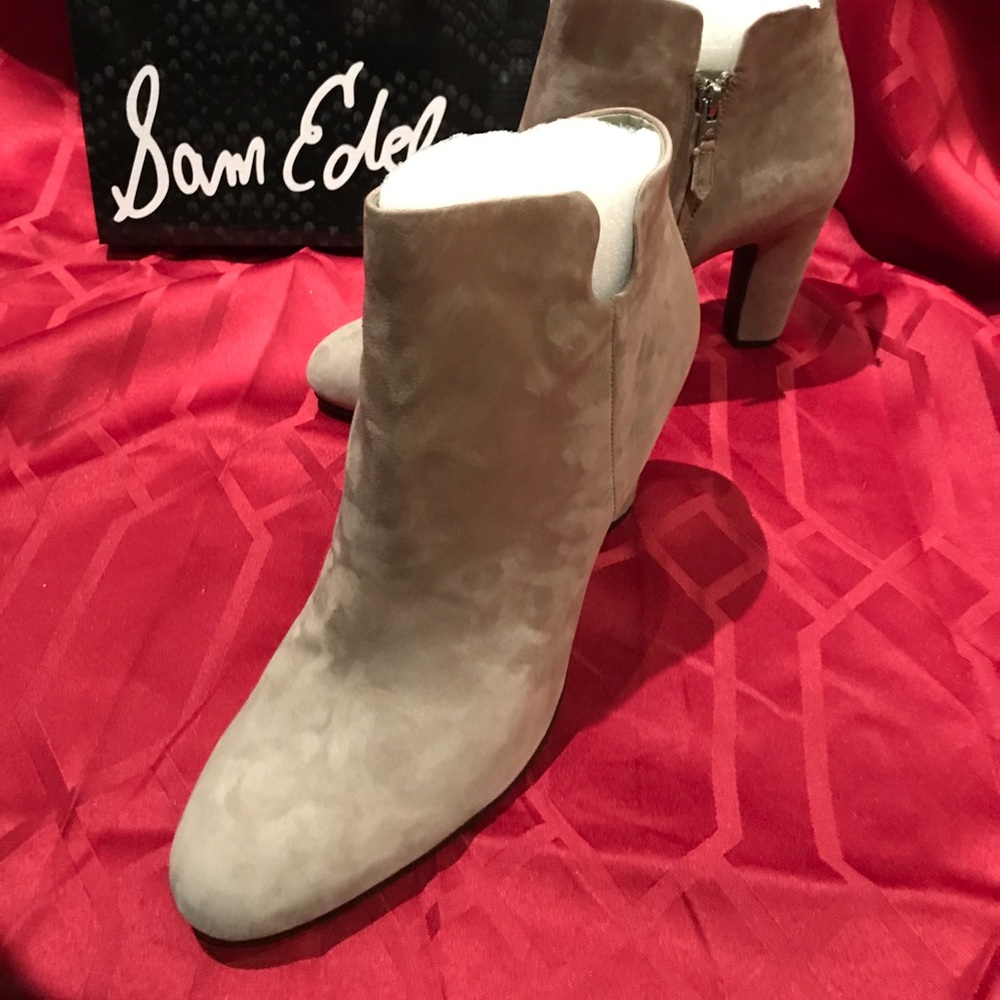 Sam Edelman new Shelby boots, sz 11 putty suede