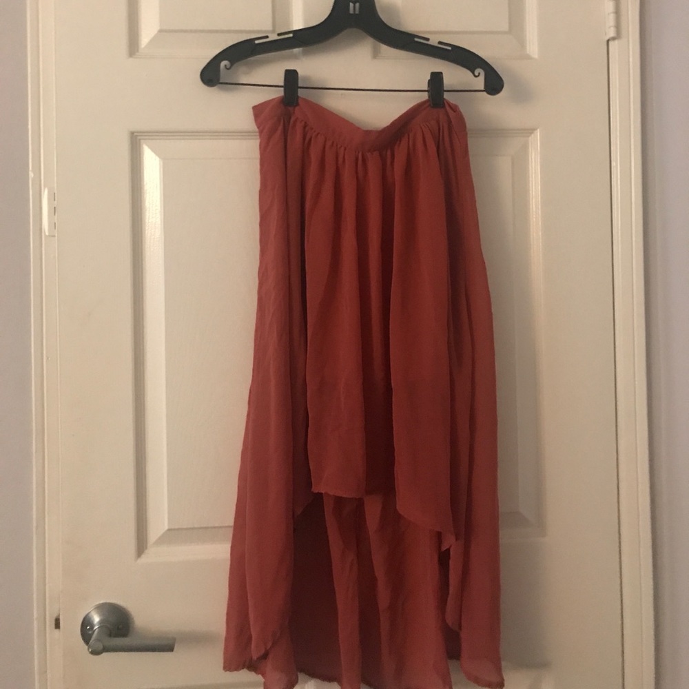 Mid-length skirt