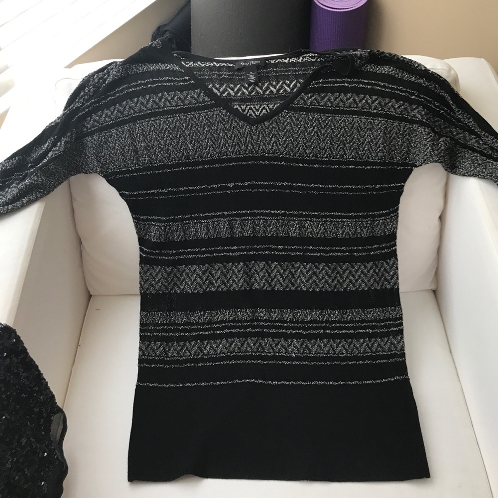 White House Black Market holiday sweater