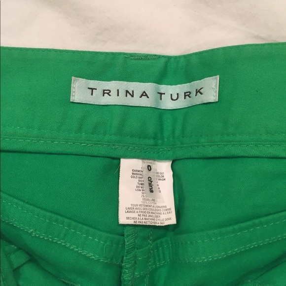 Trina Turk Green Skinny Jeans - Picture 2 of 3