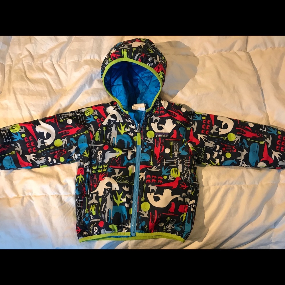 Patagonia puff reversible jacket