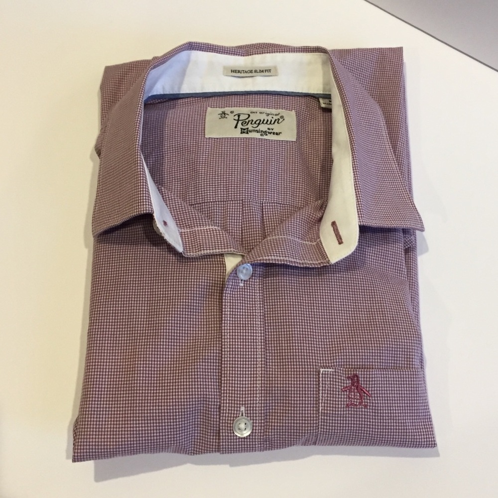 Penguin short sleeve button down