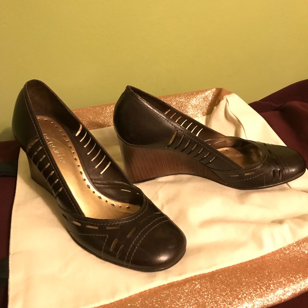 Brown shoes