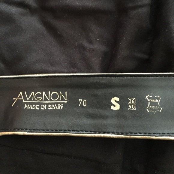 Vintage Avignon leather belt Made in Spain 🇪🇸 - Picture 5 of 7