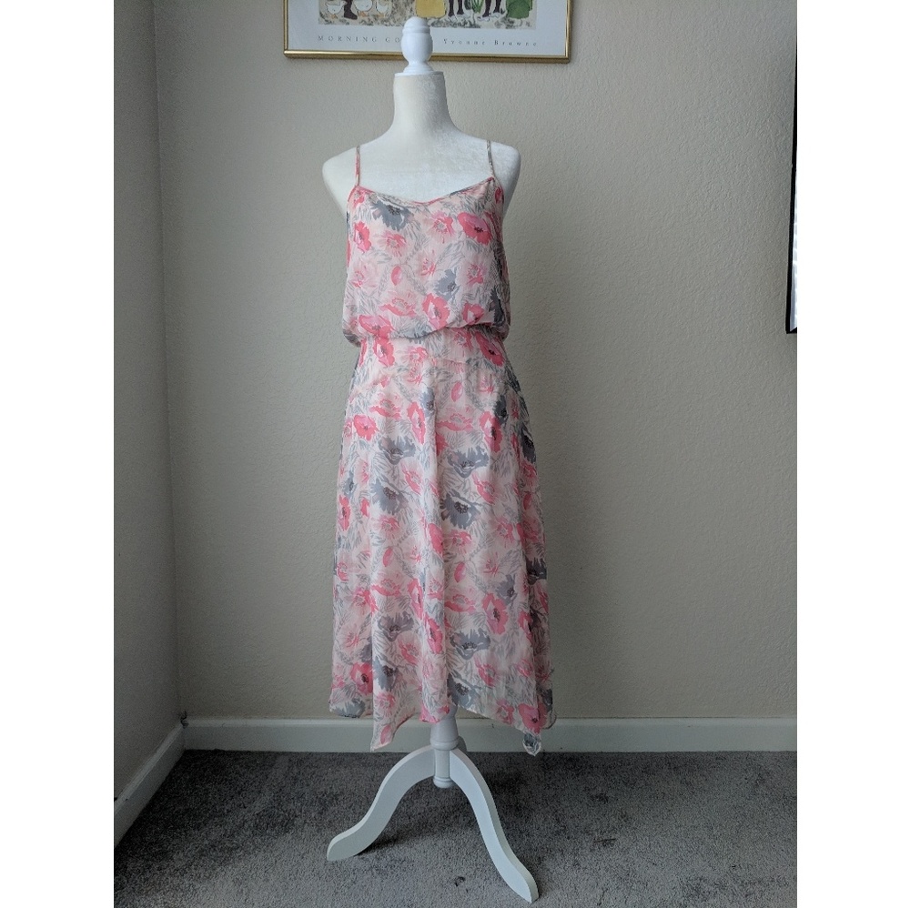 Banana Republic Floral Pink Dress