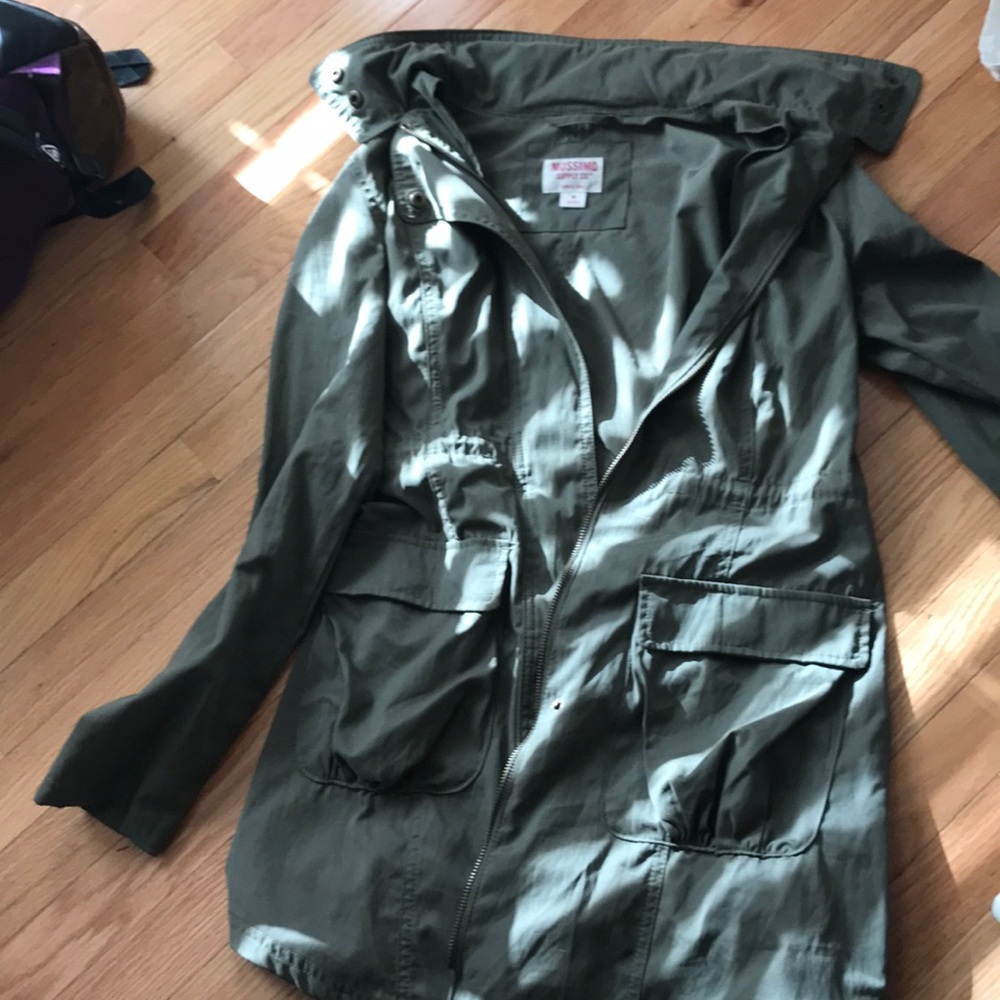 Army green jacket