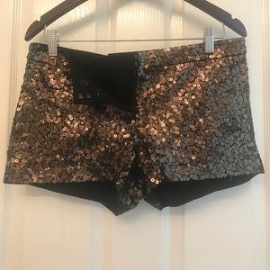 Express Sequins Shorts