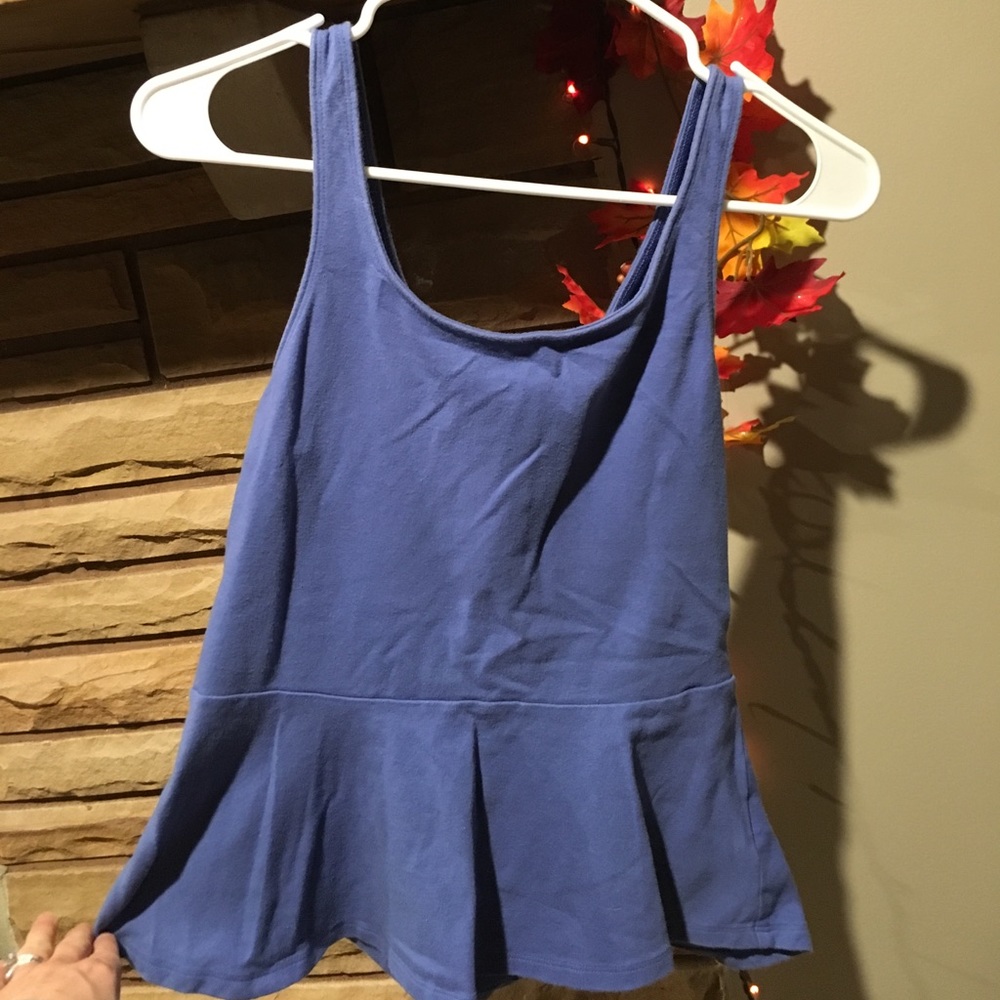 Peplum tank