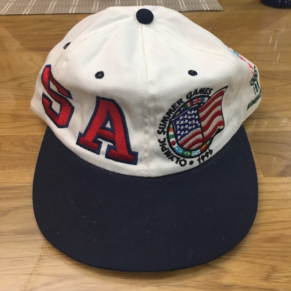Throw back USA Summer Olympic Games Snapback Hat