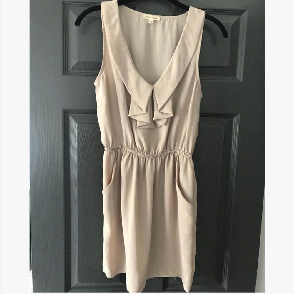 Cream Mini Dress