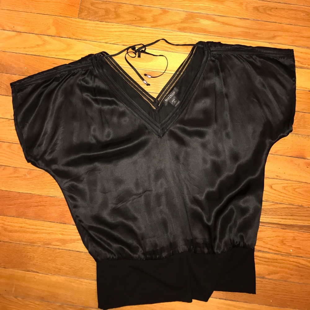 White House Black Market Silk Top