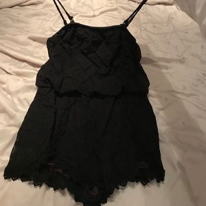 Free People Lace Romper
