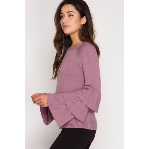 Triple Ruffle Sweater - Picture 2 of 5