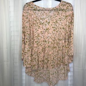 Blush Floral Blouse