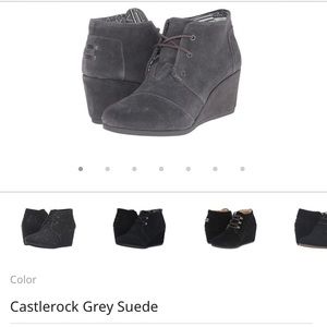 Toms Desert Wedge boots