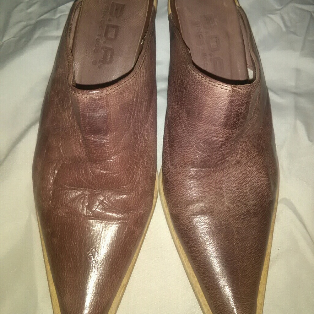 Brown leather shoes, very good conditionse