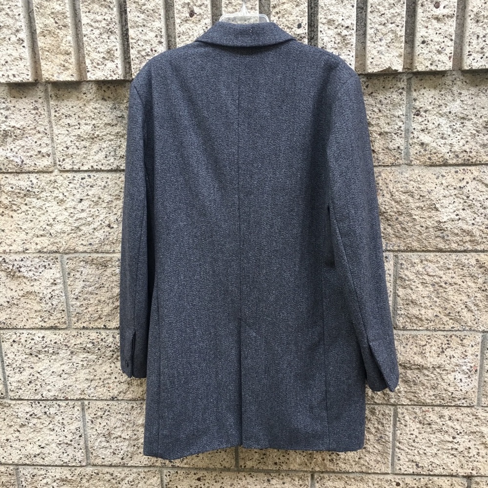 H&M long grey coat men - Picture 3 of 4