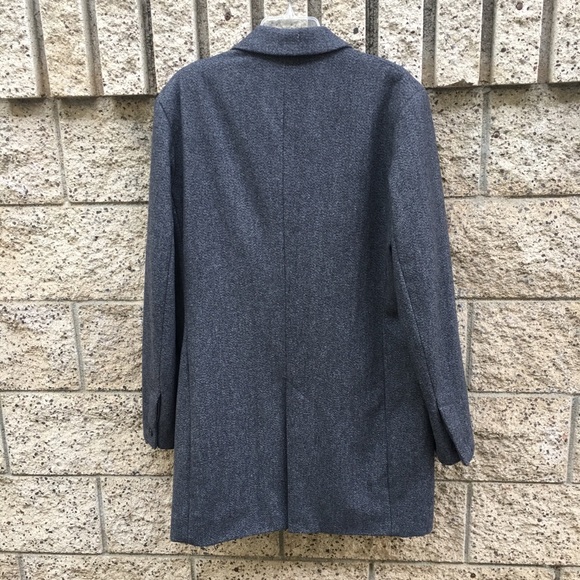 H&M long grey coat men - Picture 3 of 4