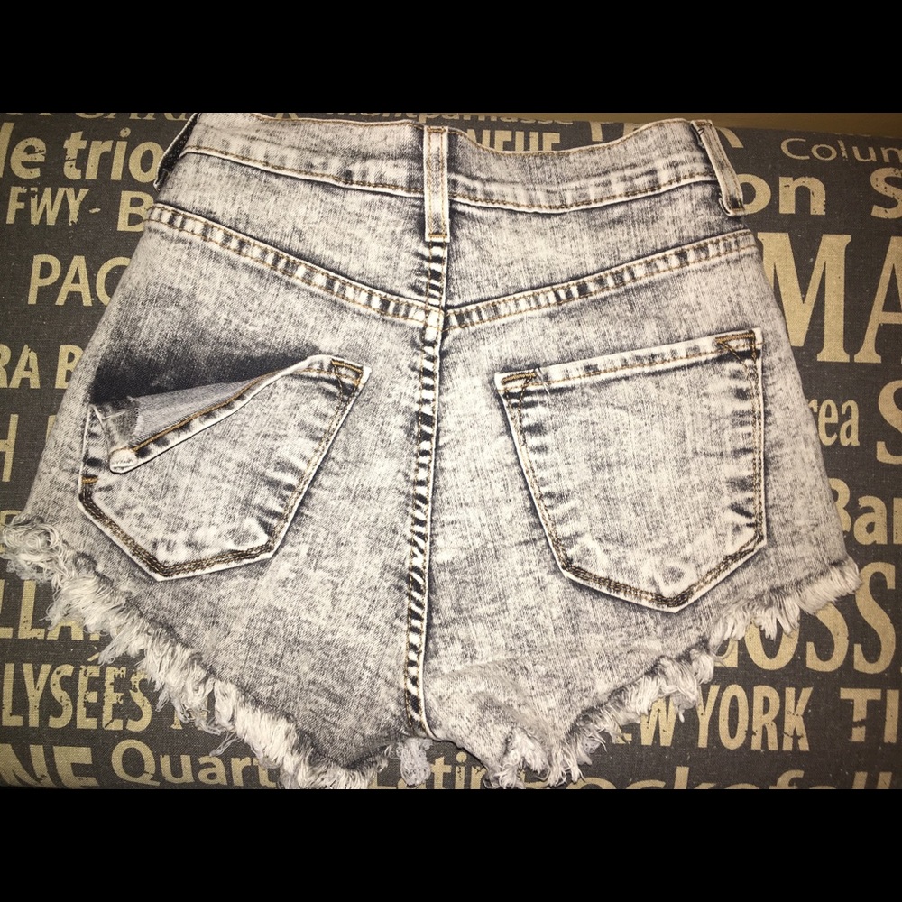 High waisted shorts