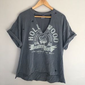 Distressed Edgy T-shirt