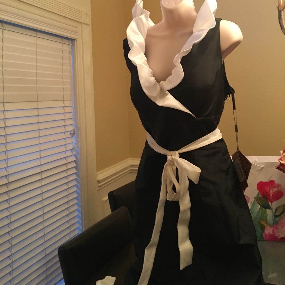 Black & White Cocktail Dress