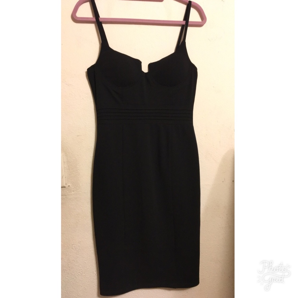 Black dress.