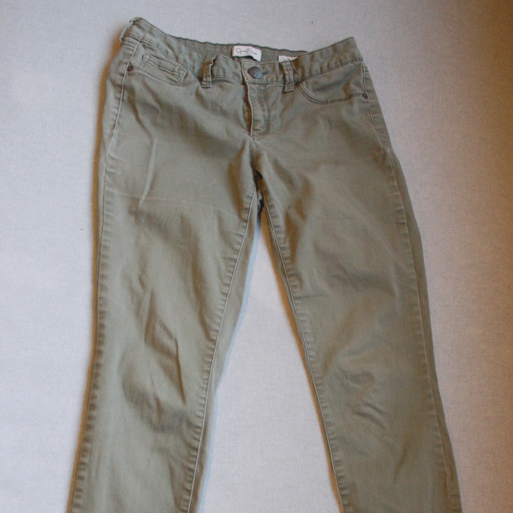 Jessica Simpson Olive Kiss Me Jeggings