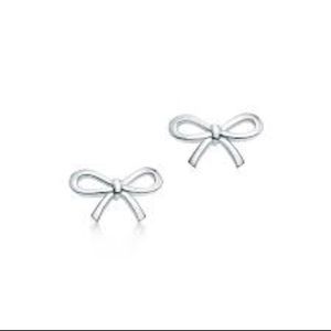 Tiffany small bow earrings