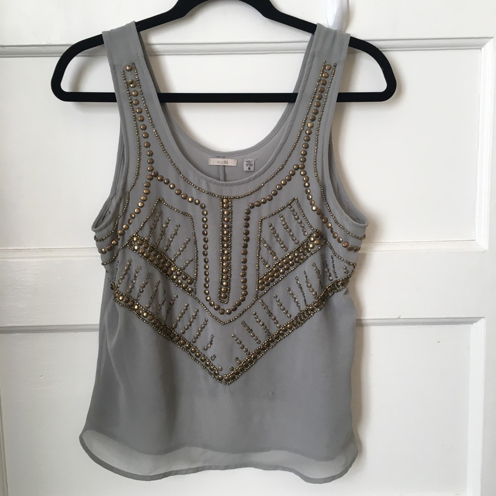 Embellished party top