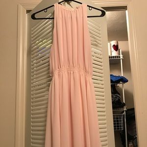 Blush pink dress