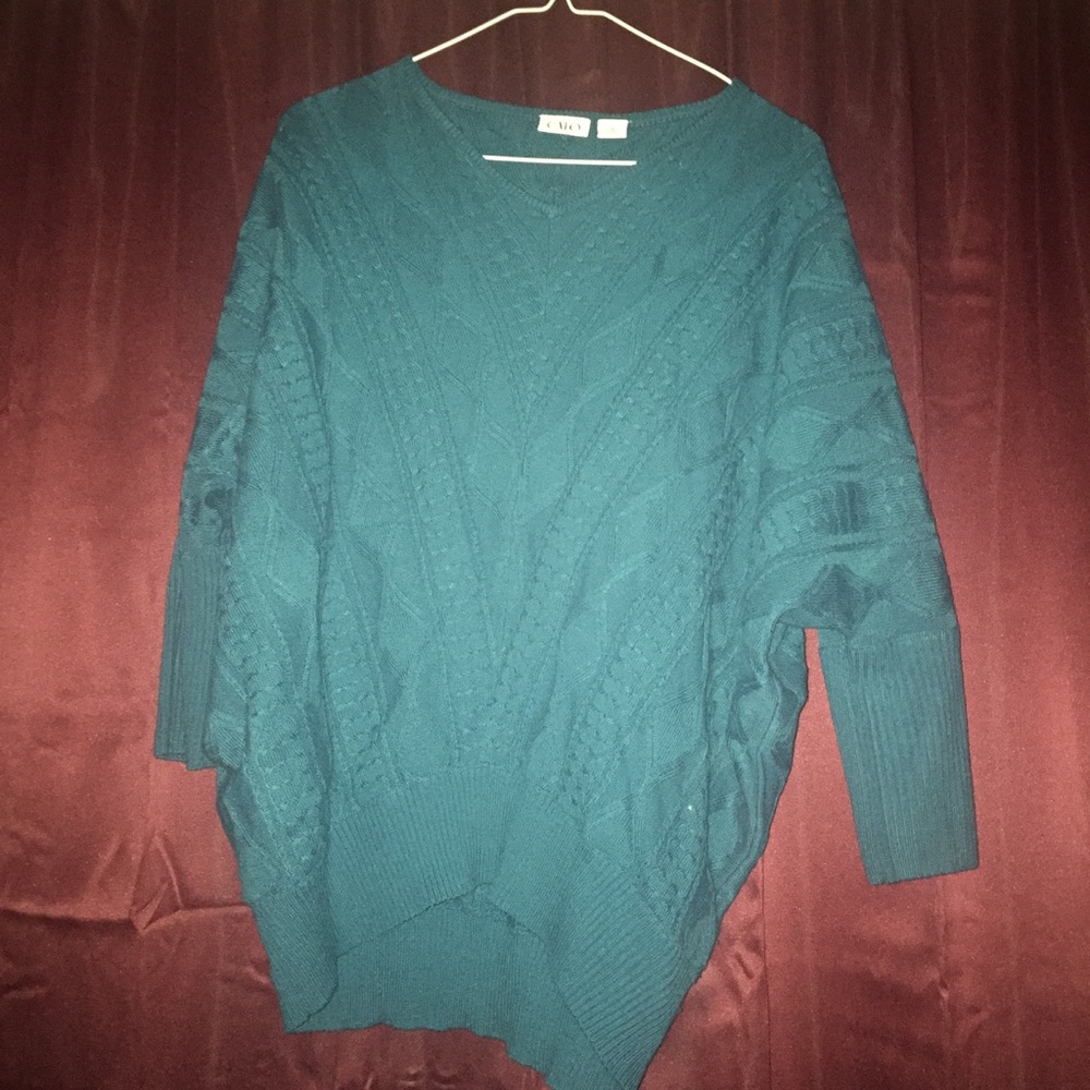 Sweater turquoise size small