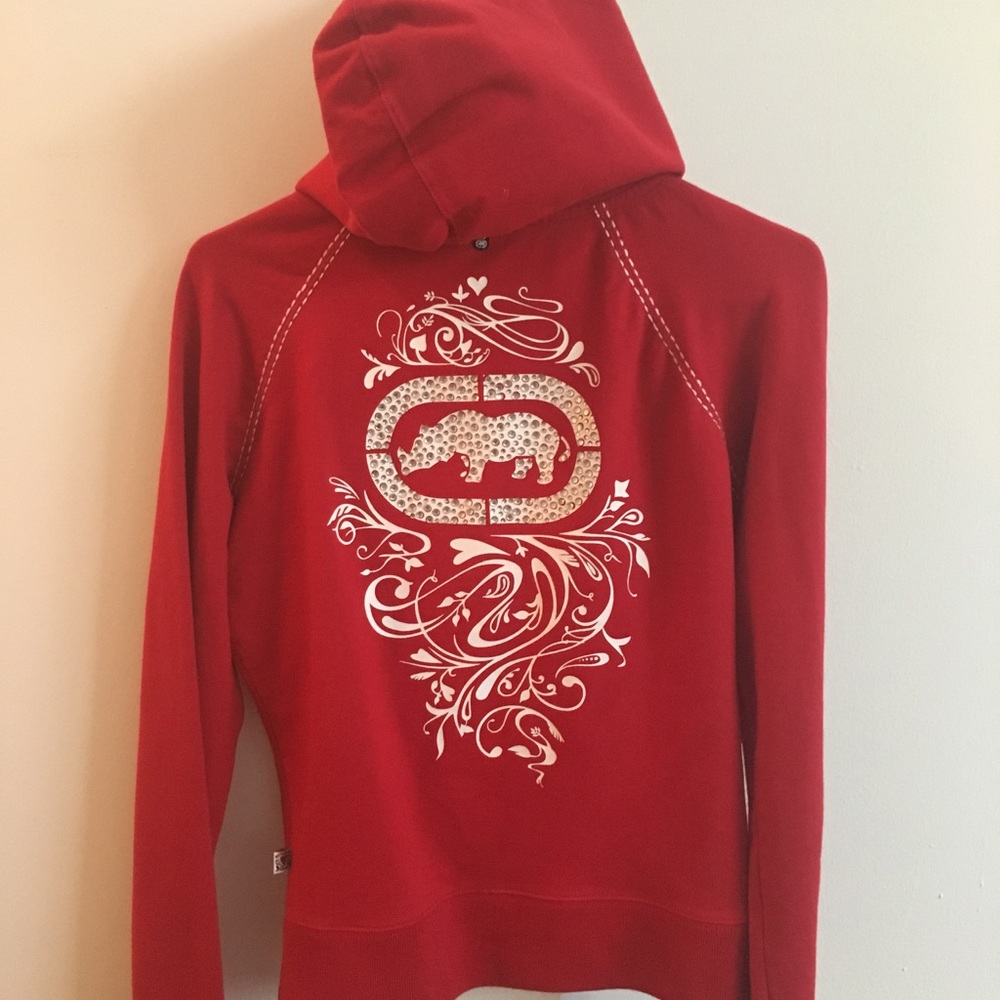 Ecko Red zip up hoodie