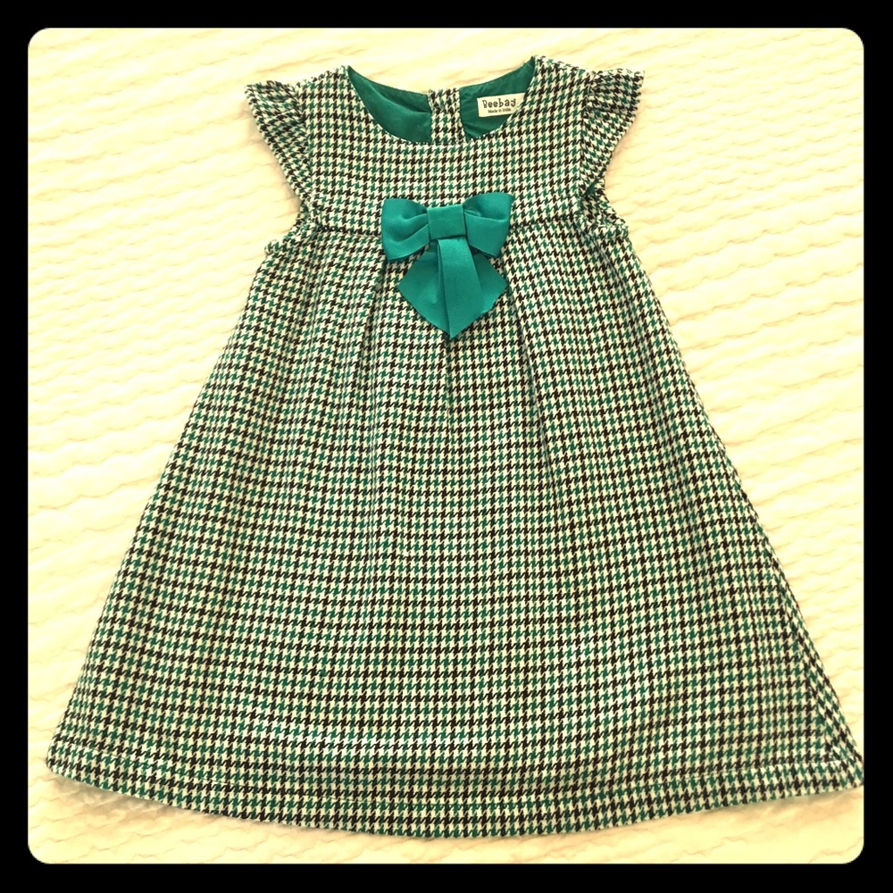 Beebay Houndstooth Dress, Sz 2-3yrs