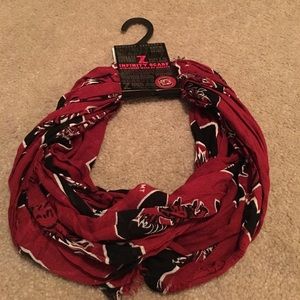 NWT Carolina Gamecocks infinity scarf