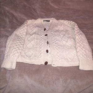 100% wool Irish sweater