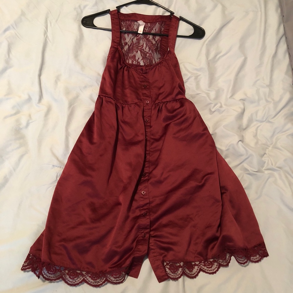 Xhilaration for Target Holiday-Red Red Dress