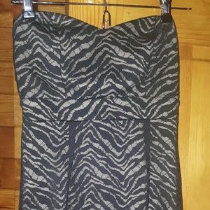 Strapless dress