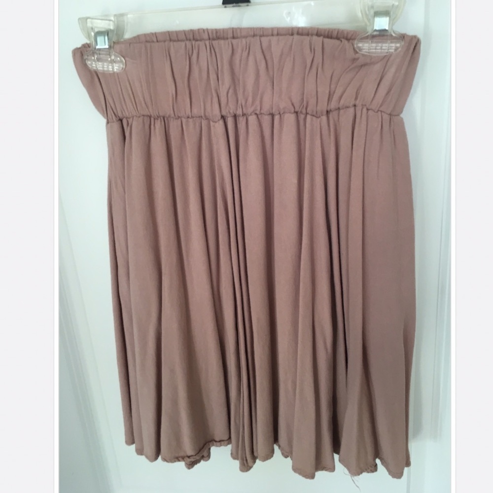 Urban Outfitters, very soft light-pink skirt
