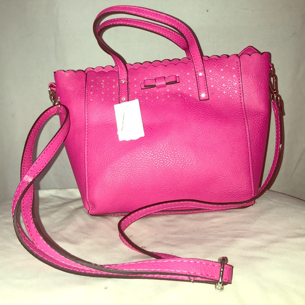 Pink handbag
