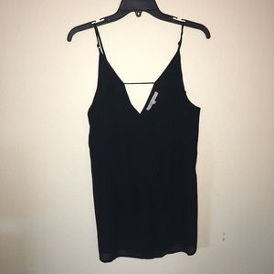 Flowy Black Tank