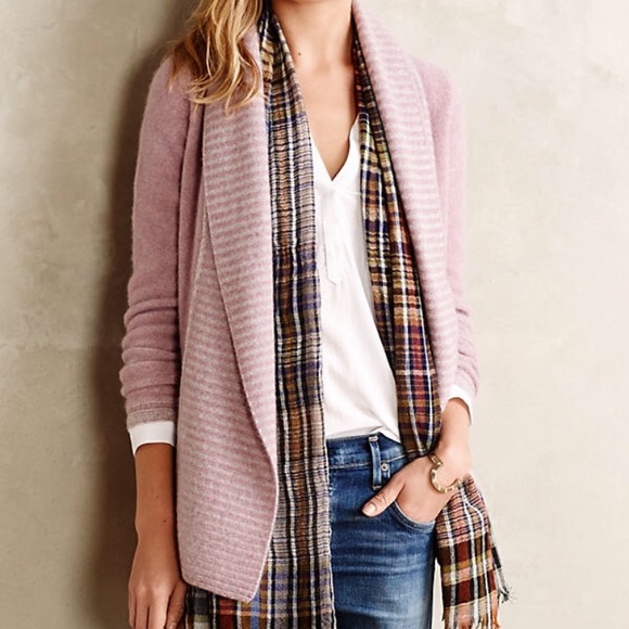Anthropologie Sweaters - Anthropologie Moth Draped Cashmere Cardigan