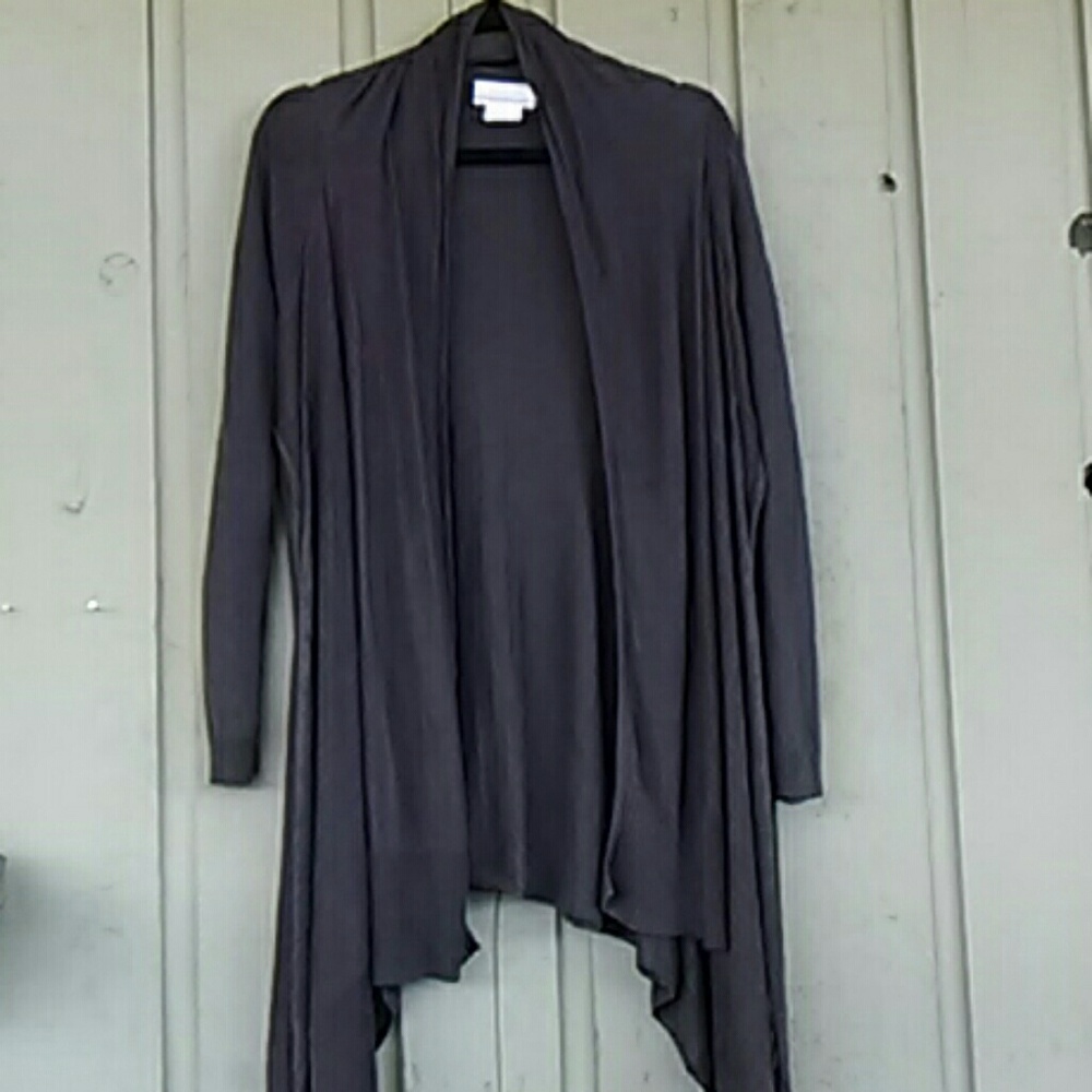 Bryn Walker Chocolate Brown Linen Sweater
