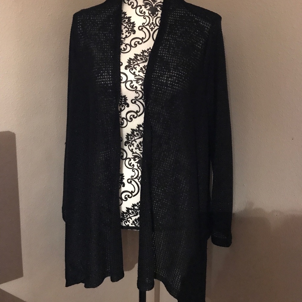 Beautiful Sparkly Black Cardigan