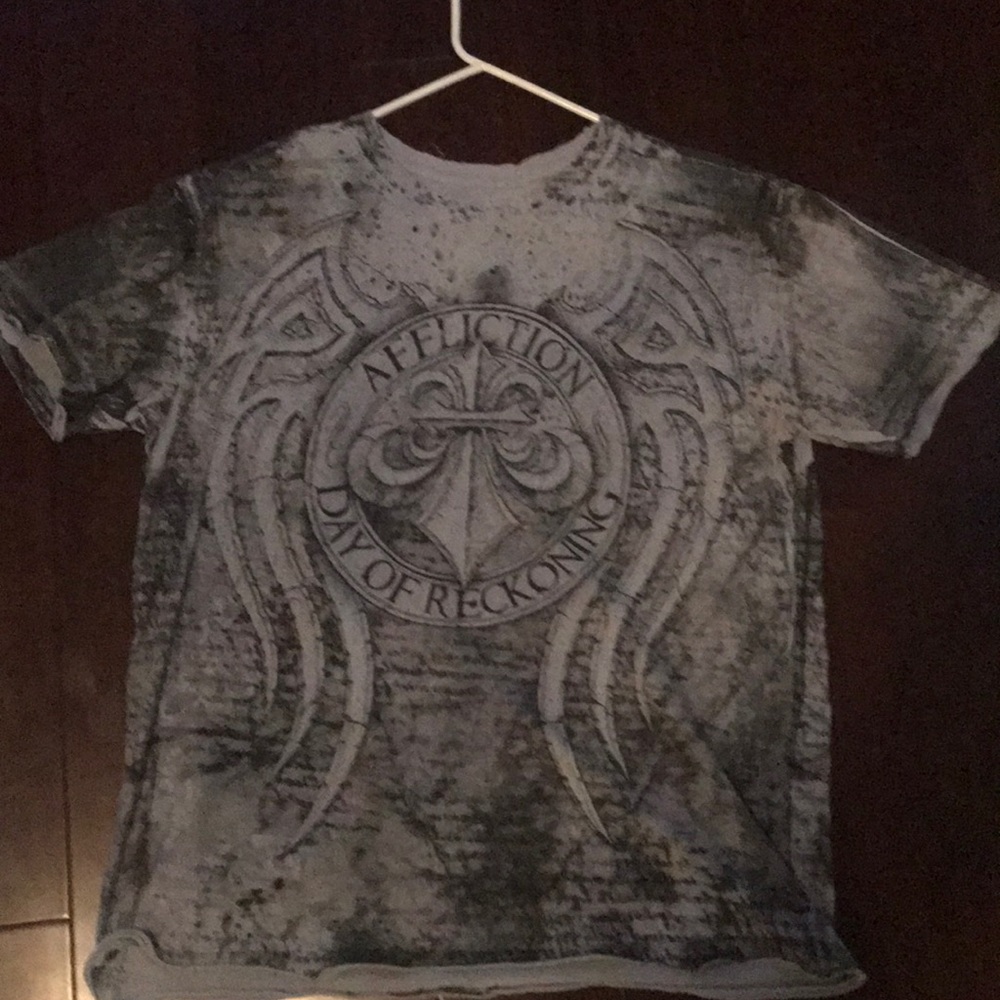 Grey affliction T-shirt