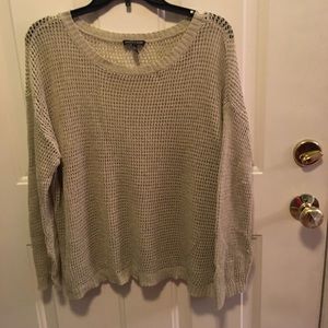Eileen Fisher mesh sweater. XL