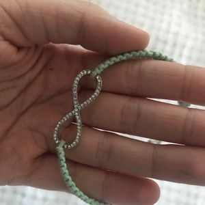 Mint Infinity Bracelet