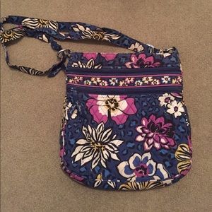 Vera Bradley Triple Zip Hipster in African Violet