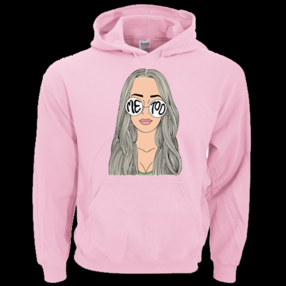TANA MONGEAU ME TOO HOODIE (LIGHT PINK)