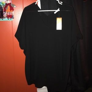 Black large shirt